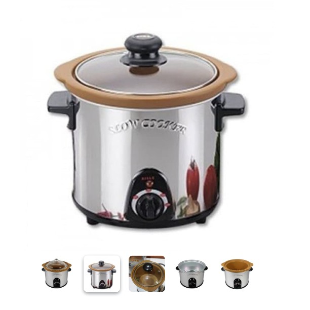 Akebonno Slow Cooker Listrik 3.5L - Penanak Elektrik Made in Taiwan