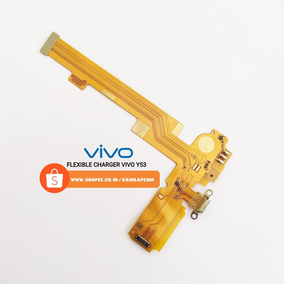 Jual Flexible Charger Vivo Y53 / Flexible Charger Vivo Y53 Fullset  / Konektor Cas Vivo Y53 Fullset