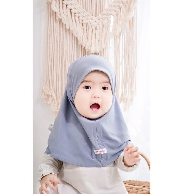 20+ WARNA (CLARISSA) Clarissa Hijab Baby 0-3th / Jilbab Anak Basic Jersey