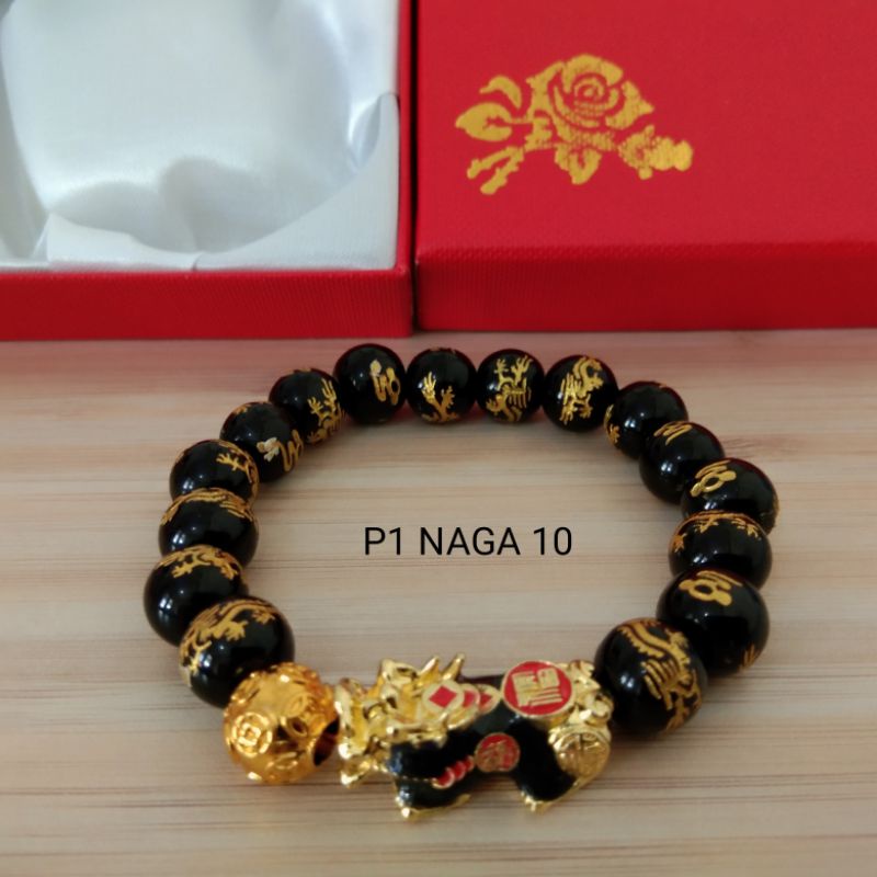 Pixiu 3D Variasi Batu Gambar Naga (P1 Naga 10)