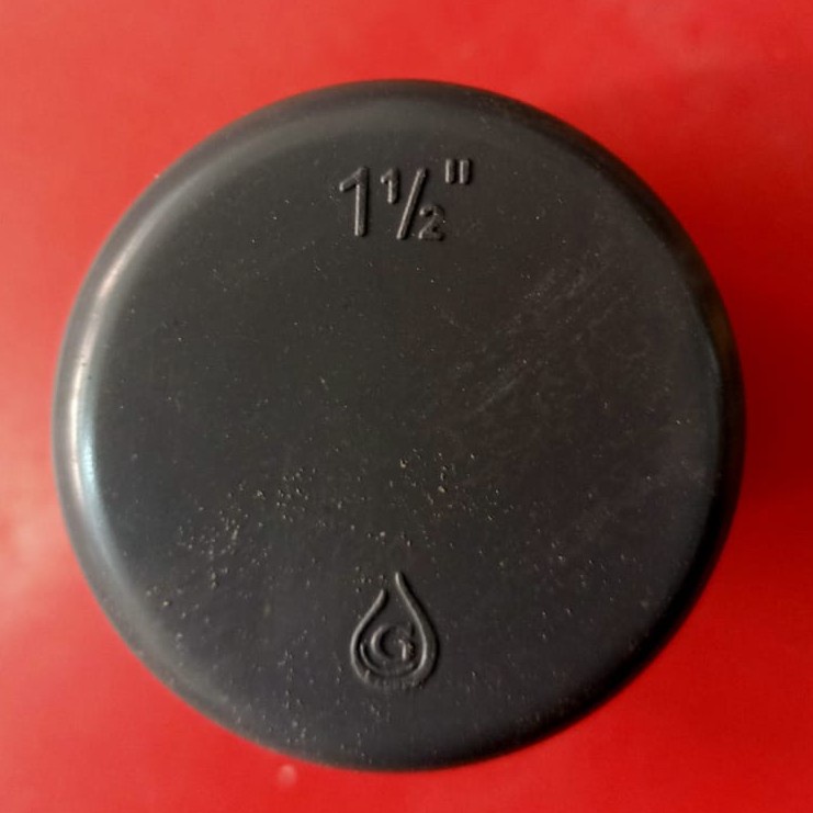 Dop Pipa 1.5" Inch Polos / Dop Tutup Paralon Septiptank