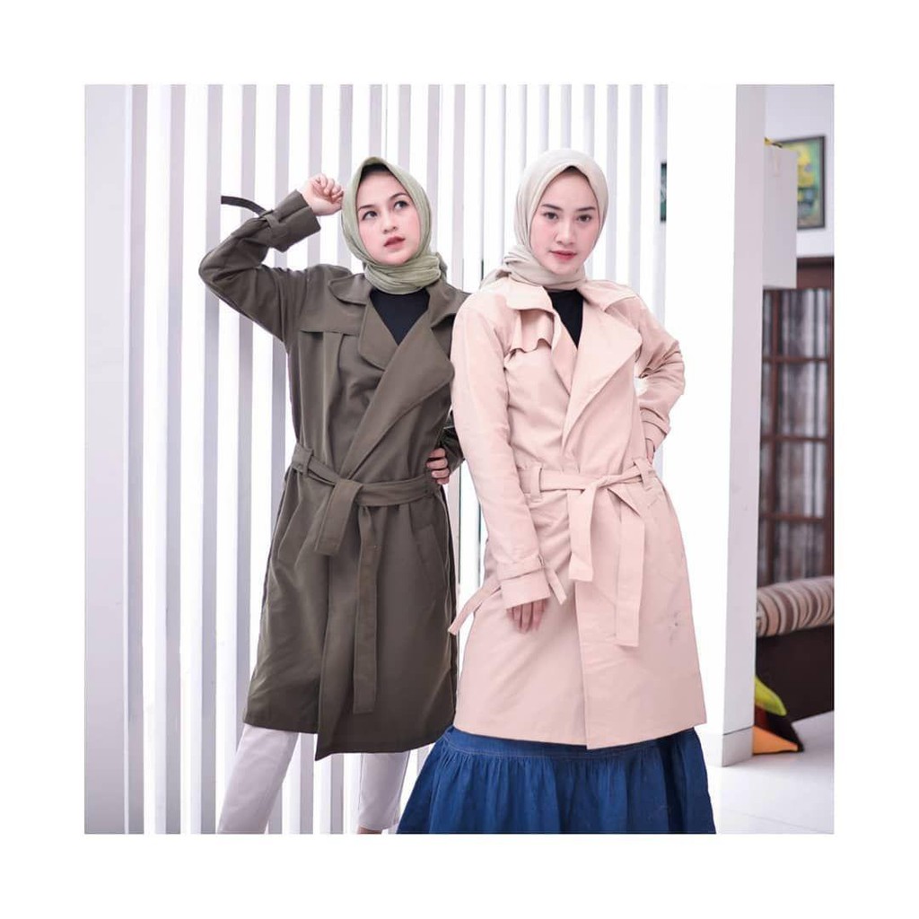 Nara Grosir - Long Coat l Jaket Wanita