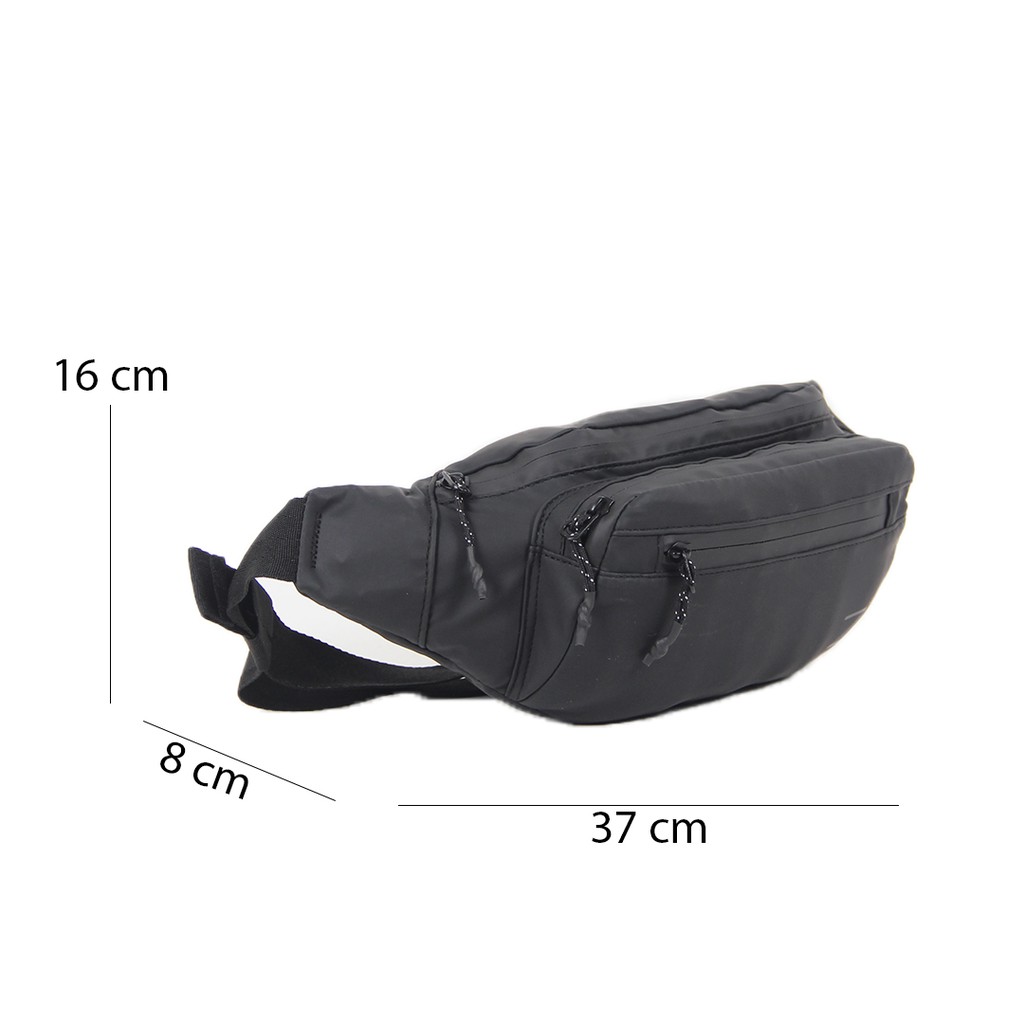 [KLIKTAS] Tas pinggang Pria Premium Zigger 22002 Waist Bag Selempang Unisex