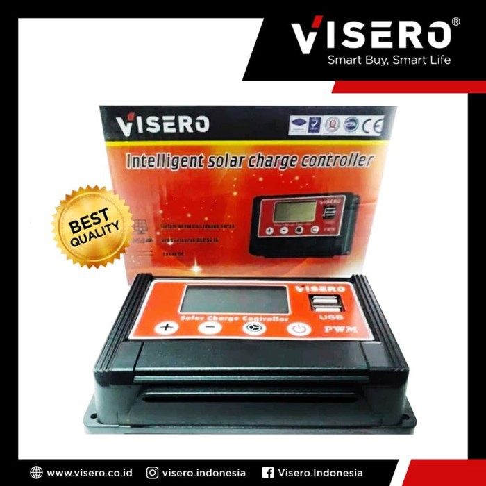 Solar Charge Controller 12V/24V 20A Visero (SY-1220)