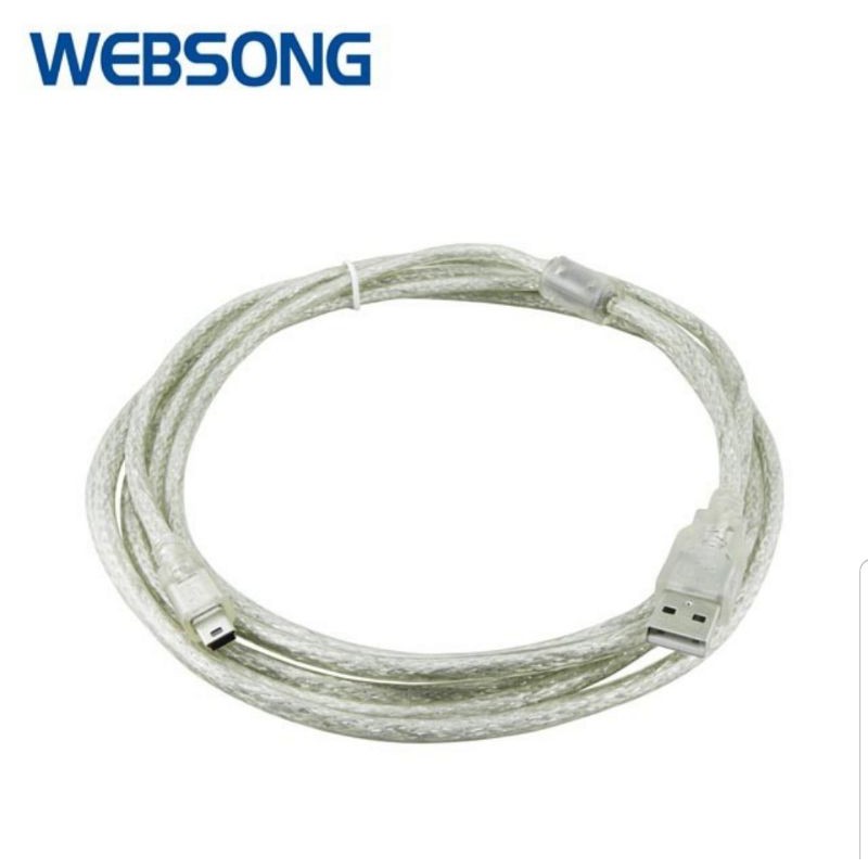 Kabel mini USB 5P Male to USB A Male 3M High Quality WEBSONG