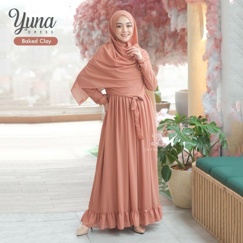 DRESS YUNA BY ZAYRA HIJAB | BUSUI FRENDLY