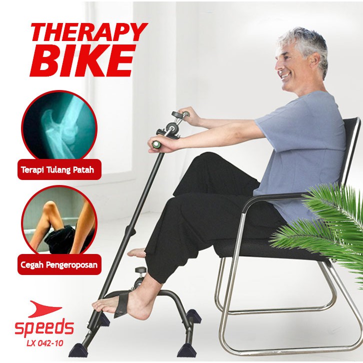 sepeda statis speedss   olahraga gym fitness   terapi kaki dan tangan penderita stroke dll 042 10
