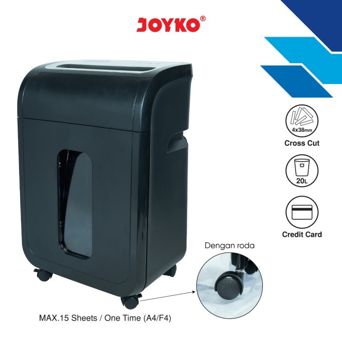 

Mesin Penghancur Kertas Paper Shredder Joyko SHD-04
