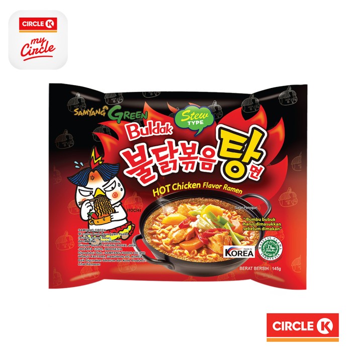 

impor-mie- samyang buldak ramen stew 145 gr -mie-impor.