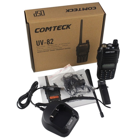 HT Comteck UV-82 Dual Band VHF - UHF Radio FM