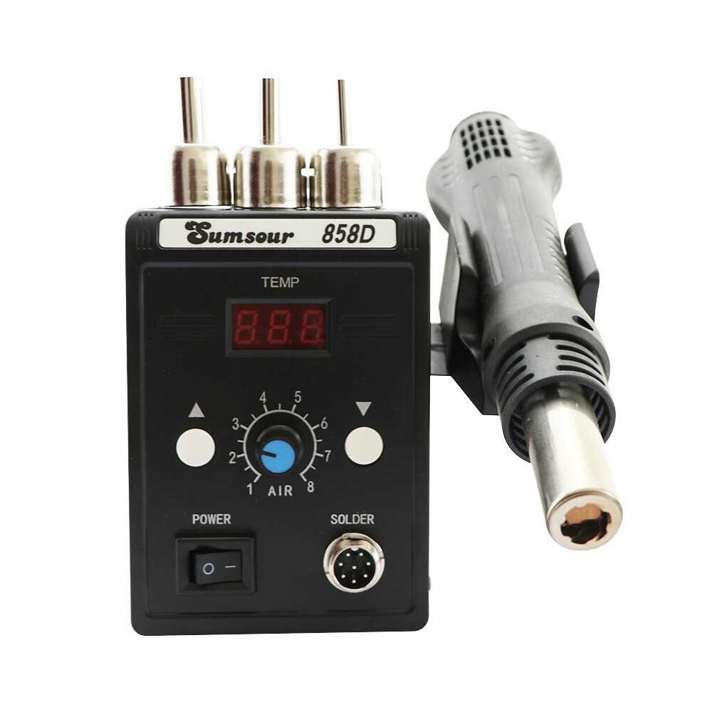 DESOLDERING HEAT GUN SOLDER DENGAN STATION 220V 700W / PERLATAN PERLENGKAPAN SERIVIS REPARASI SMARTP