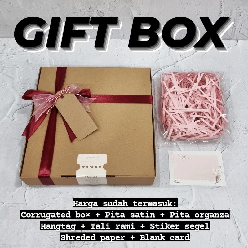 

KOTAK KADO / GIFT BOX / PACKAGING HADIAH / BOX HAMPERS / BOX KADO