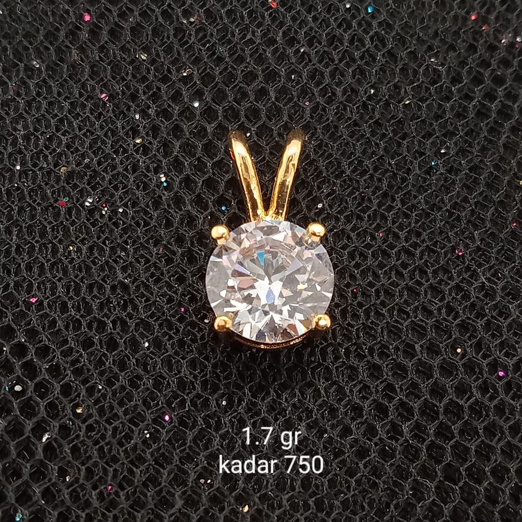 Liontin Emas 17K - 1.7 gr Kadar 750 - 1307