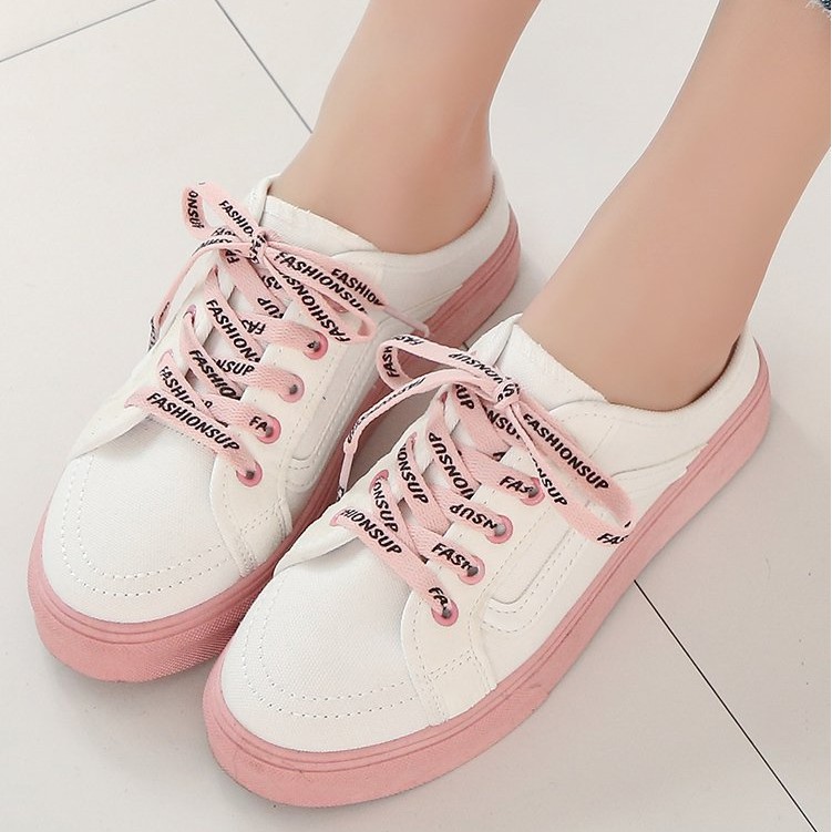 RYS - Fashion Tie Sepatu Sneakers Canvas Casual - Ori Import