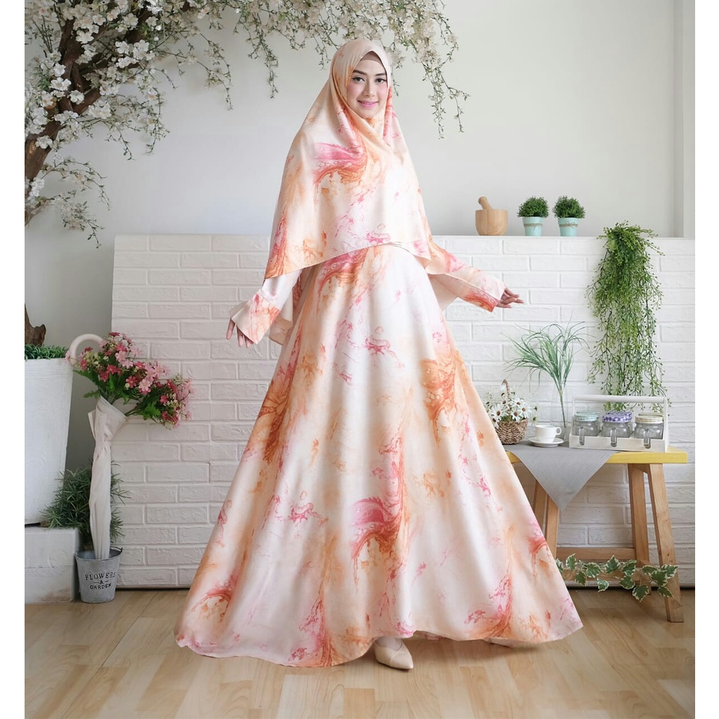 Gamis ALZENA dress muslim syari real pic