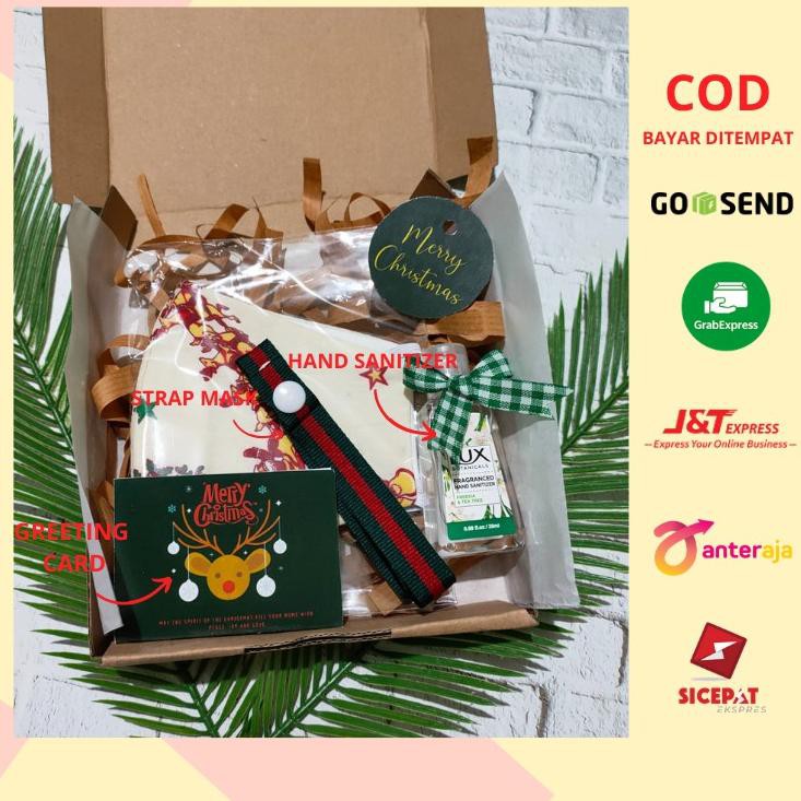 

DISKON Box Hadiah Souvenir Hampers Edisi Natal size 15x15x5 cm [7]