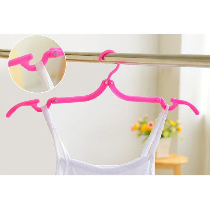 HANGER LIPAT Portable / Gantungan Jemuran Baju Simple Murah Travel Foldable