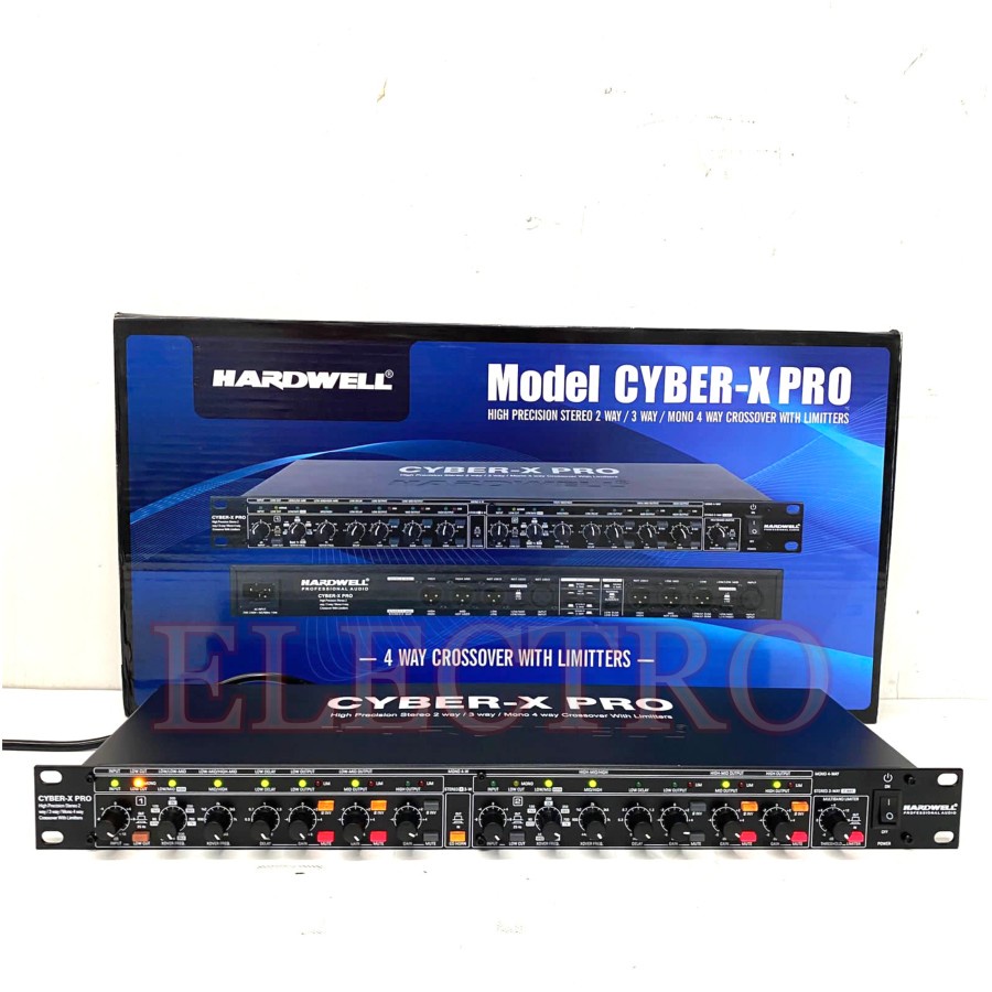 Crossover Hardwell Cyber X Pro Cyber-X Pro 4 Way HARDWELL Original