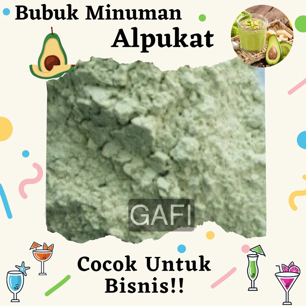 

Bubuk Minuman Rasa Alpukat 50Gr Minuman Powder Alpukat Bisa Kiloan Drinking Powder Kekinian Boba Aneka Instan Murah Enak Terbaik Halal Premium Distributor