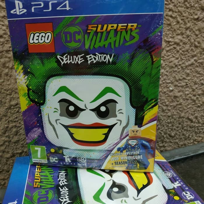 ps4 lego dc super villains deluxe edition