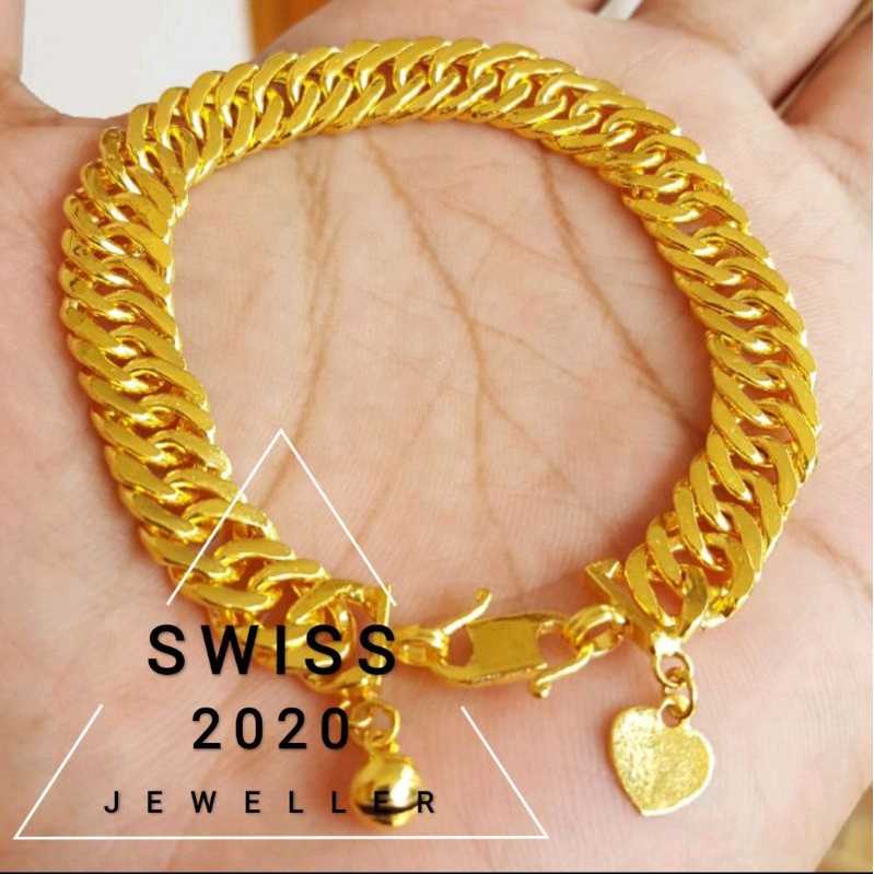 Gelang Lipan Sepuhan Emas 24k