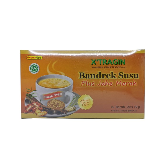 

XTRAGIN BANDREK PLUS JAHE MERAH RED GINGER 20 SACHET (BERKUALITAS)