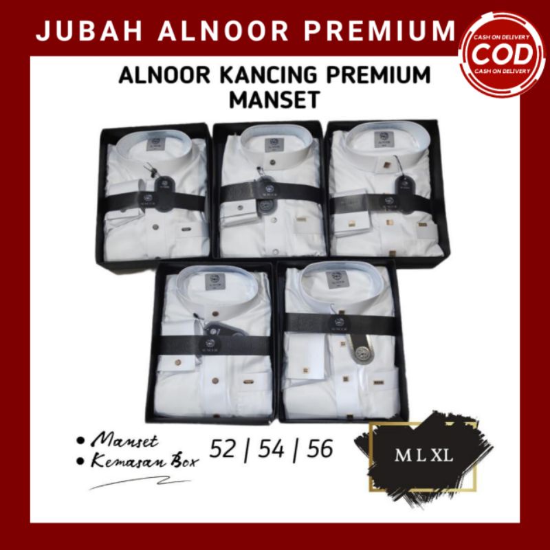 JUBAH ALNOOR MANSET PREMIUM