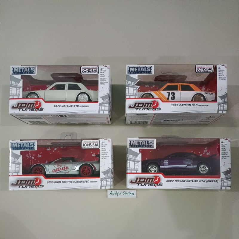 metals die cast jdm tuners designer series jonsibal design works 1973 datsun 510 widebody 2002 nissa