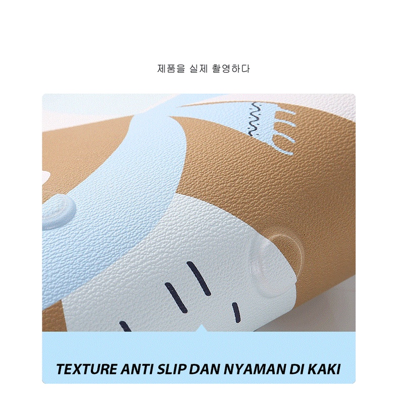 SHOWER BATH MAT KESET MANDI PVC PENGHISAP ANTI SLIP SUCTION CUP MOTIF LUCU