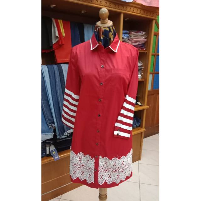 VASCO - RED TUNIK VASCO (TUNIK MERAH VASCO)
