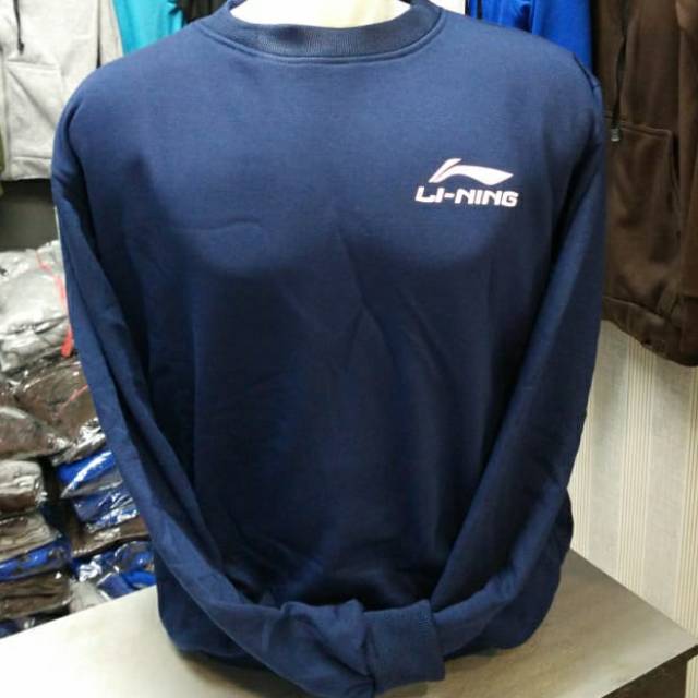 JAKET SWEATER NAVY LINING