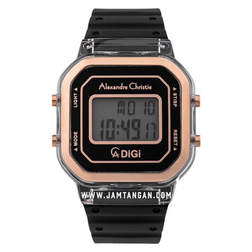 Alexandre Christie AC 9331 LH RRGSLBA Ladies Digital Dial Black