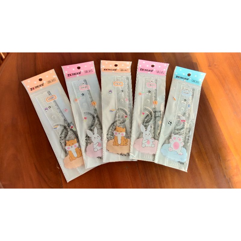 

Penggaris / Penggaris SET / Penggaris 4 in 1 / Penggaris Fancy Tesla TS1050