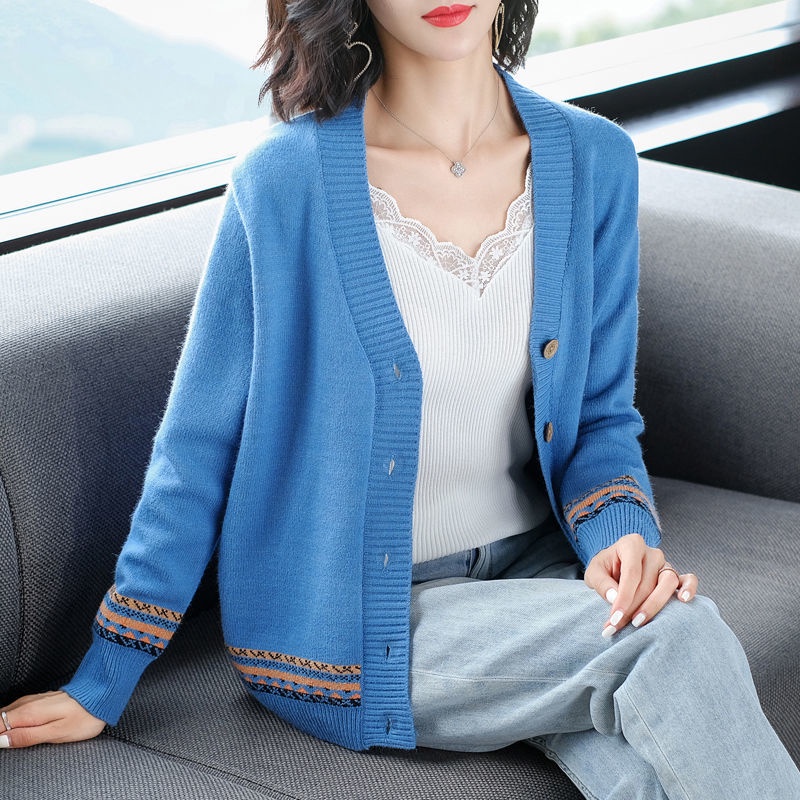 cardigan rajut rajut panjang jaket casual baju rajut