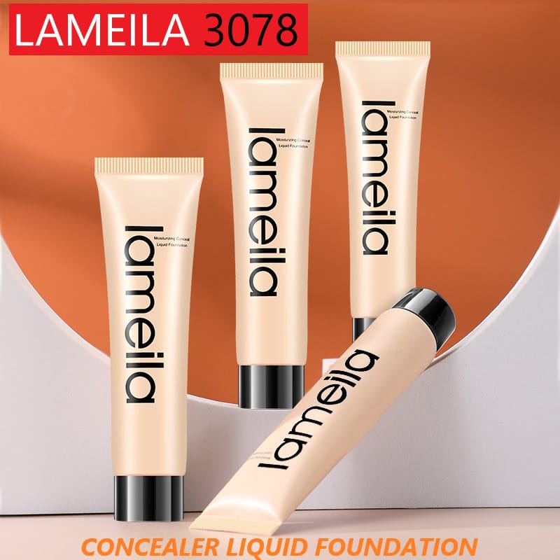 LAMEILA 3078 LIQUID FOUNDATION LIGHT CONCEALER BB CREAM WATERPROOF