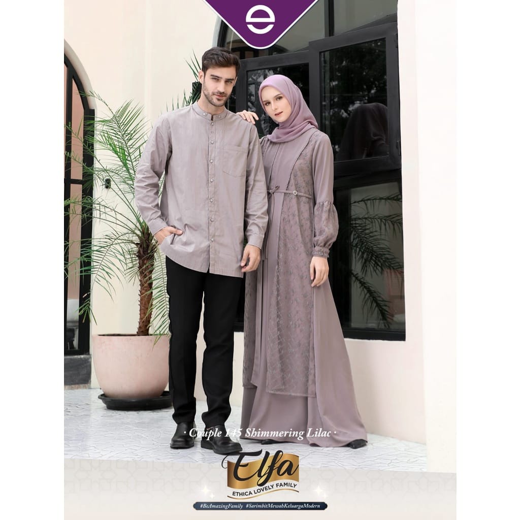 SARIMBIT COUPLE ETHICA / COUPLE 145 SHIMERING LILAC / KAHFI 230 / KAGUMI 255 / BISA COD