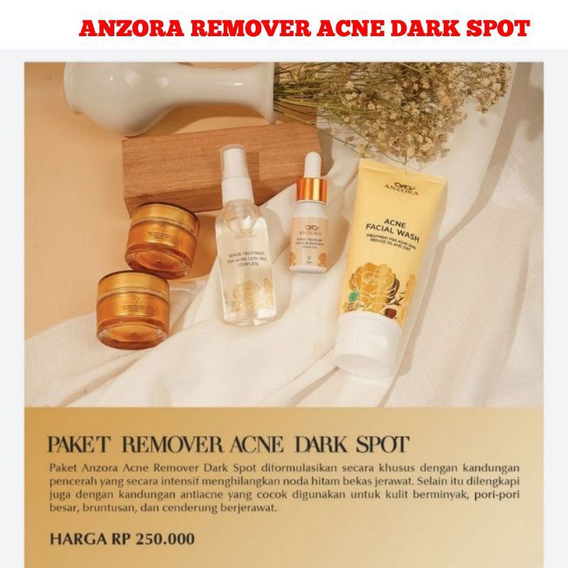 ANZORA REMOVER DARK SPOT / ANZORA DARK SPOT