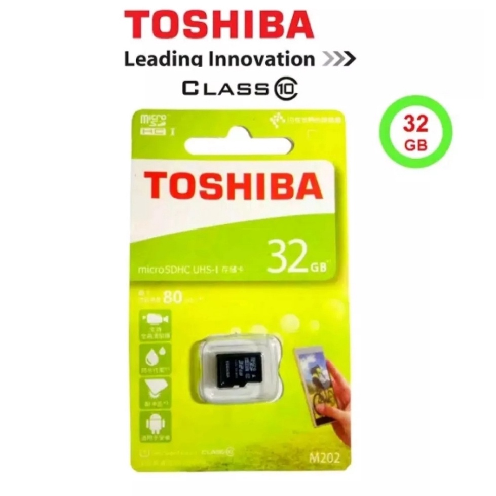 Memory Card-Micro SD-Micro SDHC Toshiba 8GB / 16GB / 32GB / 64GB / 128GB Class 10 48MB/s / Memory Card HP Toshiba Class 10-Hitam