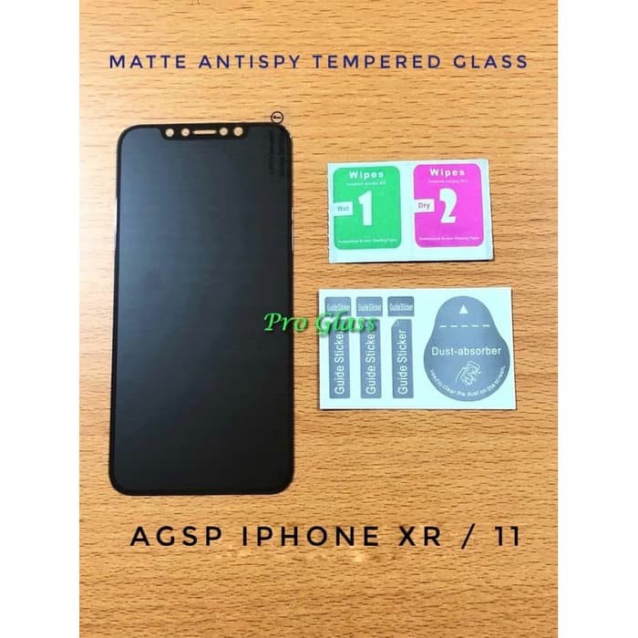 AGSP Iphone 11/Iphone 11 PRO/ Iphone 11 PRO MAX rivacy MATTE AntiSpy - Anti Glare Tempered Glass Spy