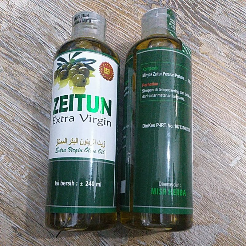 Jual Zeitun Extra Virgin Extra Virgin Olive Oil Minyak Zaitun Bisa Dikonsumsi ORIGINAL 240