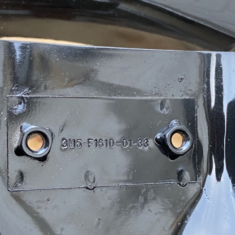 Spakbor slebor yamaha rx king warna set depan belakang besi-1
