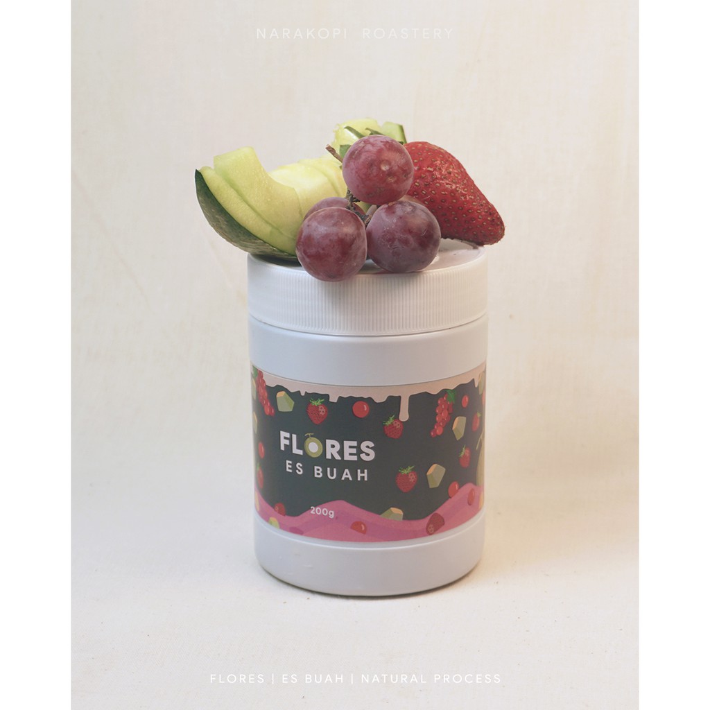 

BIJI KOPI ARABIKA FLORES ES BUAH - NATURAL - GILING HALUS