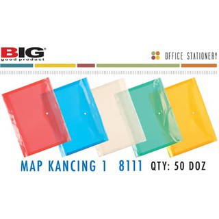 

Map Kancing 1 Punggung BIG Ukuran F4 Folio Tipe 8111 Per Biji