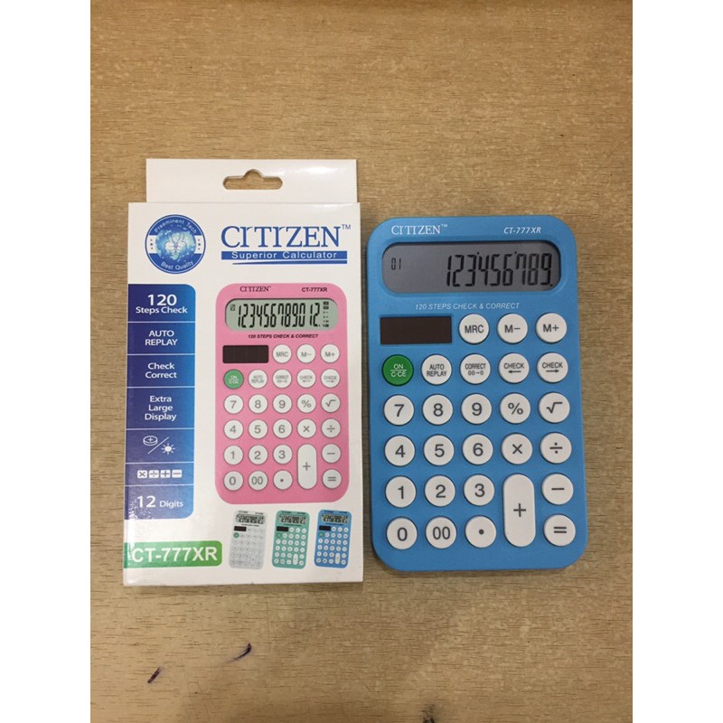 

Calculator/kalkulator Citizen CT-777XC
