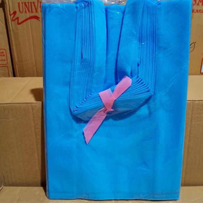 

Jual Tas Kain Handle Lipat Samping Gasset Spunbond Goodie Bag Polos - 25X35 Bergaransi