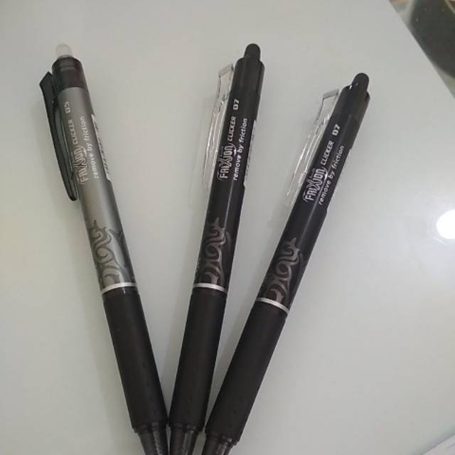 

Frixion hitam 05 dan 07 (bisa dihapus)