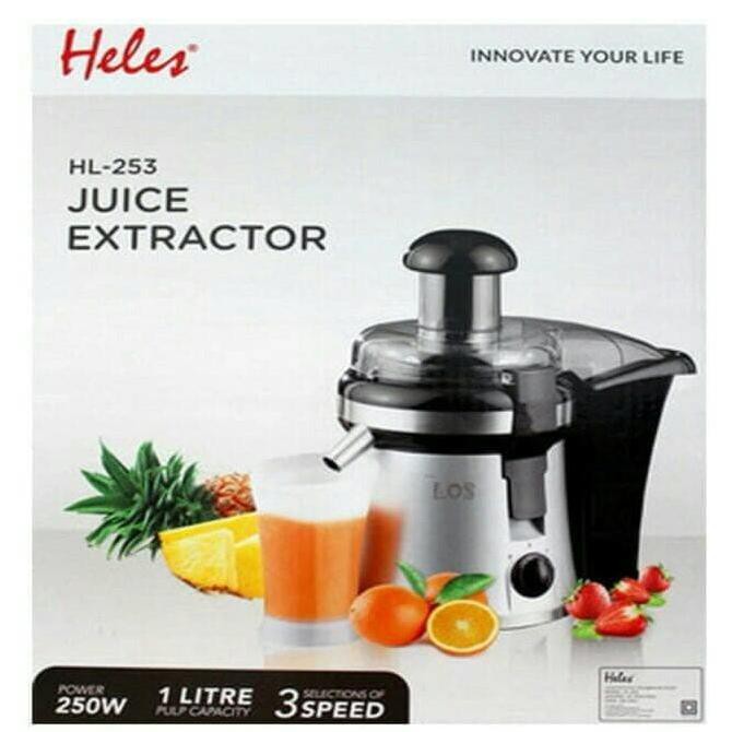Heles 253 Blender Slow Juicer Extractor Alat Pembuat Jus Buah Juice