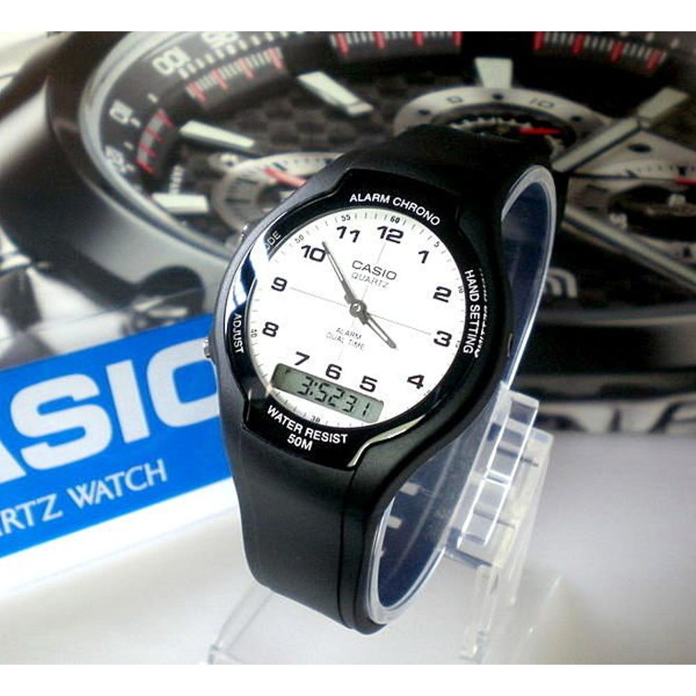 Jam Tangan Casio Original Pria AW 90H 7B