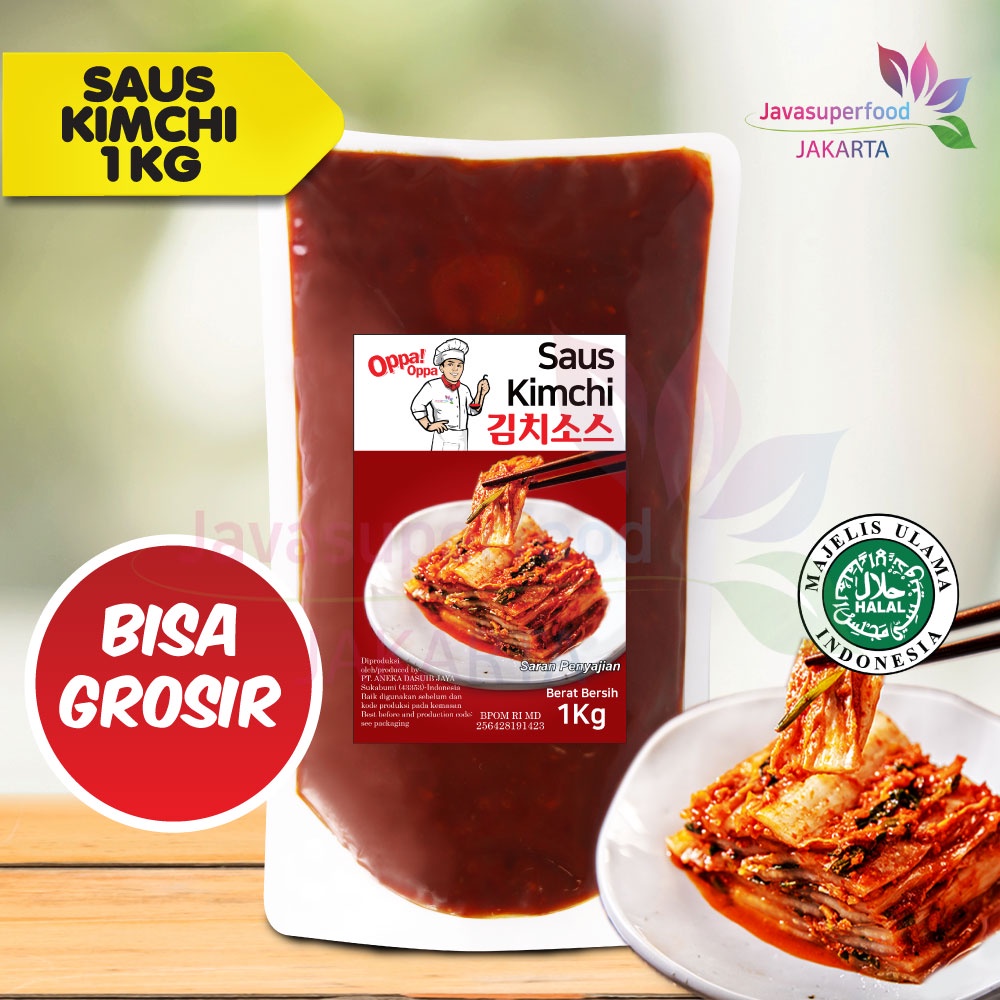 Saus Instan Saus Kimchi Korea 1kg/ Sauce Kimchi Korea Saus Oppa!Oppa