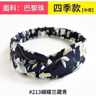 BANDO - PENAHAN RAMBUT BANDANA HEADBAND BAHAN KAIN CHIFFON